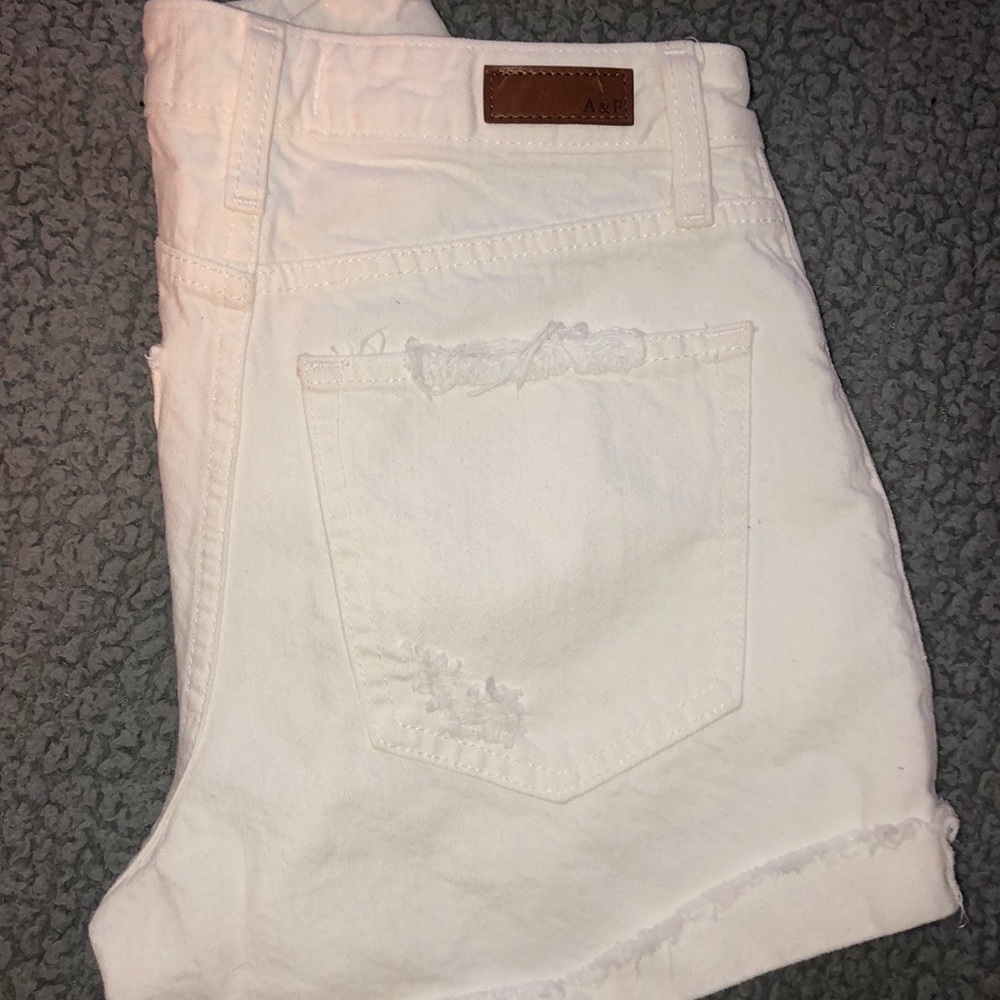 Abercrombie & Fitch ripped jean shorts